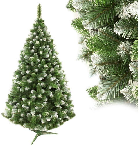 ELMA Christmas tree - pine with white ends, 180 × 120 cm - Christmas Tree - Main image