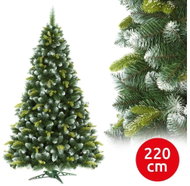 ELMA Christmas tree - pine with white ends, 220 × 130 cm - Christmas Tree