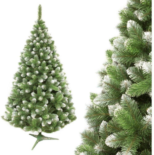 ELMA Christmas tree - pine with white ends, 220 × 140 cm - Christmas Tree - Main image