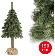 Donoci Vánoční stromek na kmenu Natural 150 × 27 cm jedle - Vánoční stromek