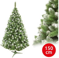 Donoci Christmas tree 150 × 105 cm pine II, light green, white ends - Christmas Tree