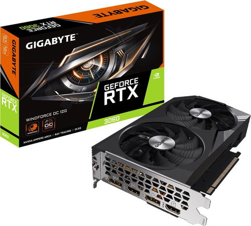 GIGABYTE GeForce RTX 3060 WINDFORCE OC 12G - Grafická karta - Hlavný obrázok