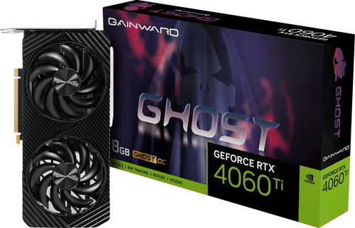 GAINWARD GeForce RTX 4060 Ti Ghost OC 8G - Grafická karta - Hlavní obrázek