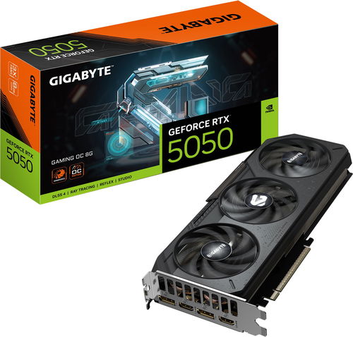 GIGABYTE GeForce RTX 5050 GAMING OC 8G - Grafická karta - Hlavný obrázok