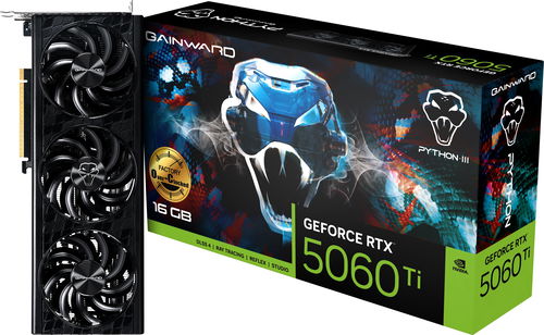 GAINWARD GeForce RTX 5060 Ti Python III OC 16G - Grafická karta - Hlavní obrázek