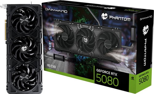 GAINWARD GeForce RTX 5080 Phantom 16G - Grafikkarte - Hauptbild