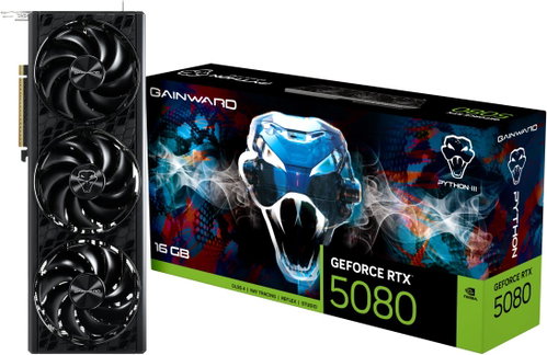 GAINWARD GeForce RTX 5080 Python III - Graphics Card - Main image