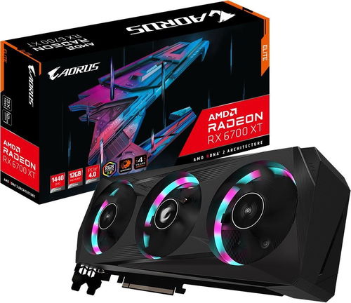 GIGABYTE AORUS Radeon RX 6700 XT ELITE 12G - Grafická karta - Hlavní obrázek