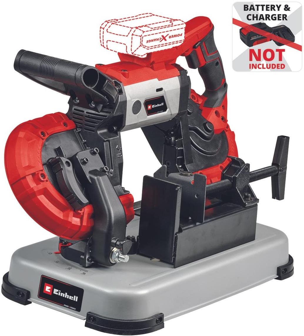 EINHELL akkus szalagfűrész TE-MB 18/127 U Li-Solo, 4504215 (akku nélkül)