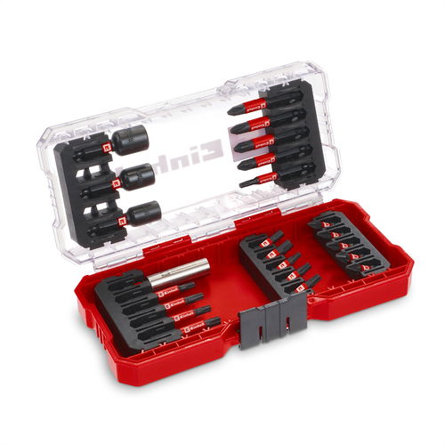 EINHELL S-CASE Sada nejpoužívanějších bitů a nástrčných klíčů, 28ks, 49108703 - Sada bitů - Hlavní obrázek