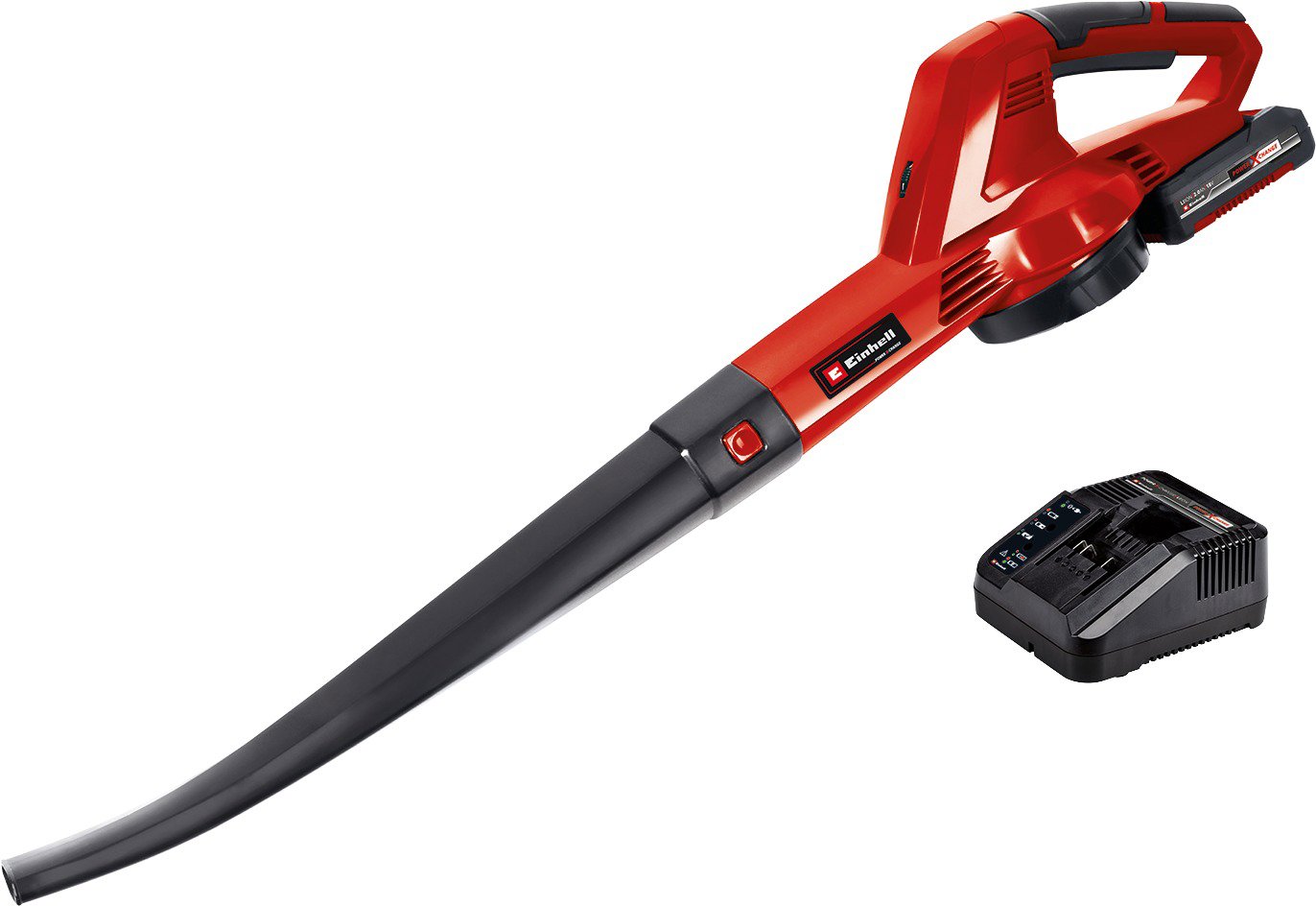 EINHELL Akkus lombfúvó GC-CL 18 Li E Kit (1 × 2,0 Ah), 3433533