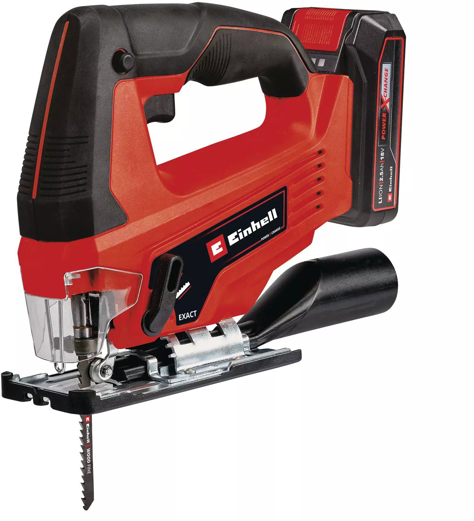 EINHELL TC-JS 4321280, 18/70, Li (1x2,5 Ah), dekopírfűrész