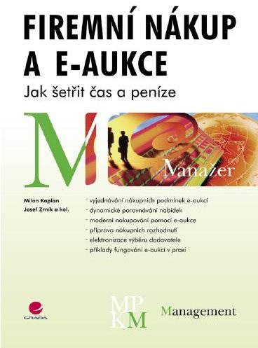 Firemní nákup a e-aukce - Elektronická kniha - Hlavní obrázek