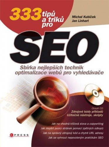 333 tipů a triků pro SEO - Elektronická kniha - Hlavní obrázek