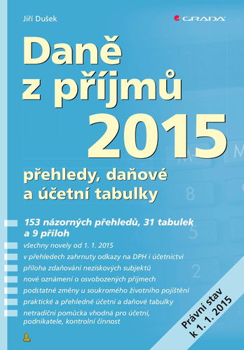 Daně z příjmů 2015 - Elektronická kniha - Hlavní obrázek