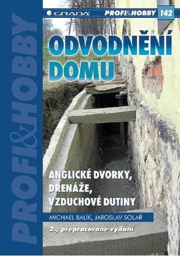 Odvodnění domu - anglické dvorky, drenáže, vzduchové dutiny - Elektronická kniha - Hlavní obrázek