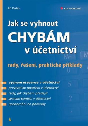 Jak se vyhnout chybám v účetnictví - Elektronická kniha - Hlavní obrázek