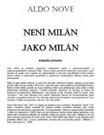 Není Milán jako Milán - Elektronická kniha