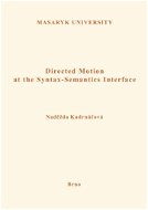 Directed Motion at the Syntax-Semantics Interface - Elektronická kniha