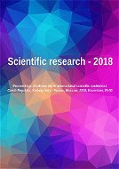 Scientific research – 2018 - Elektronická kniha