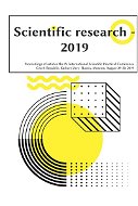 Scientific research – 2019 - Elektronická kniha