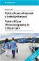 Point of care ultrazvuk u kritických stavů. Point of Care Ultrasonography in Critical Care - Elektronická kniha