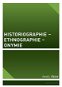 Historiographie – Ethnographie – Onymie - Elektronická kniha