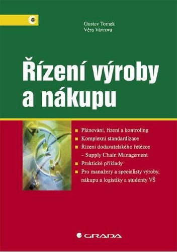 Řízení výroby a nákupu - Elektronická kniha - Hlavní obrázek