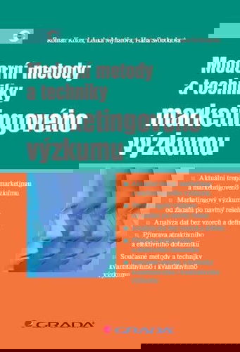Moderní metody a techniky marketingového výzkumu - Elektronická kniha - Hlavní obrázek