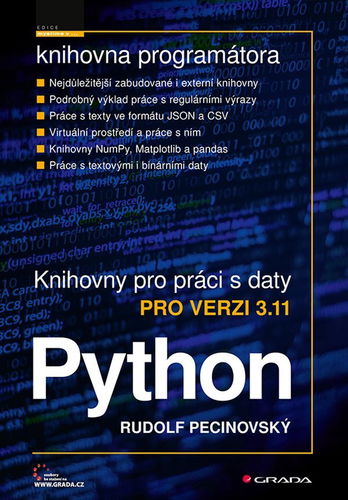 Python - knihovny pro práci s daty - Elektronická kniha - Hlavní obrázek