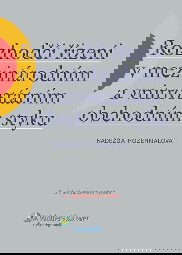 Rozhodčí řízení v mezinárodním a vnitrostátním obchodním styku - Elektronická kniha - Hlavní obrázek