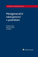 Mezigenerační nástupnictví v podnikání - Elektronická kniha