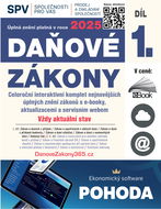 Daňové zákony 2025 XXL ProFi (Díl 1., právní stav 1. 3. 2025) - Elektronická kniha