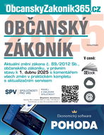 Občanský zákoník 2025 s úvodním komentářem změn - Elektronická kniha