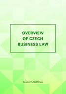 Overview of Czech Business Law - Ebook