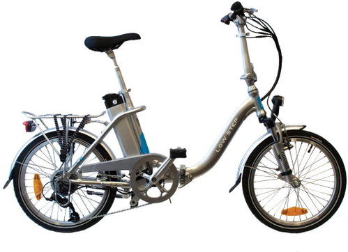 Agogs LowStep silver - model 2017 - Electric Bike - Main image
