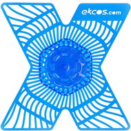 Ekcos Xcrën Puck - urinal strainer with ecological NON-PARA dissolving tablet, fresh scent - Urinal Freshener