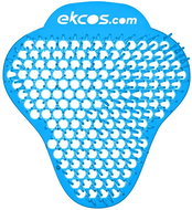 Ekcos Üro Lite - 30-day biodegradable mini anti-splash urinal strainer, ocean scent, 2 pcs - Urinal Freshener