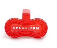 Ekcos Ekcoclip - ecological toilet curtain, melon scent, red - Air Freshener