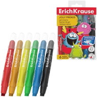 ERICHKRAUSE Jolly Friends 2in1 gelové 6 barev - Wax Crayons