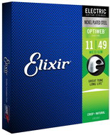 Elixir 19102 Optiweb Nickel 11-49 Medium - Strings