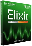 Elixir 14077 Bass Nanoweb Nickel 45-105 Light-Medium - Strings