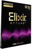 Elixir 21052 ATTUNE Phosphor Bronze 12-53 Light - Strings