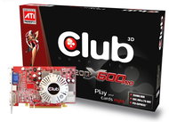 ATI (Club3D) Radeon X600PRO, 256 MB DDR, PCIe x16, VGA/DVI - Graphics Card