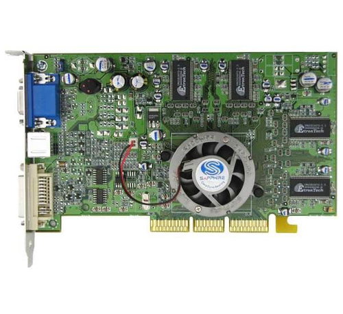 ATI (Sapphire) Radeon 9000 PRO, 64 MB DDR, VGA/DVI, bulk -  - Main image