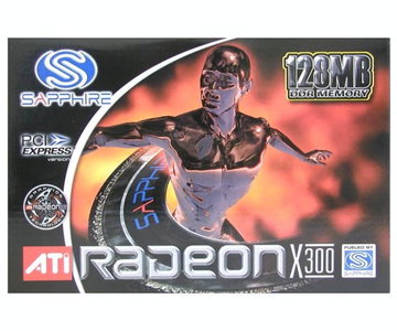 ATI (Sapphire) Radeon X300, 128 MB DDR, VGA/DVI, PCIe x16 - Graphics ...