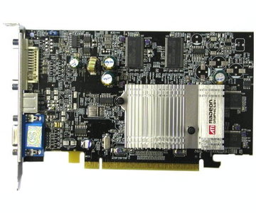 ATI (Sapphire) Radeon X300, 256 MB DDR, VGA/DVI, PCIe x16 - Grafická ...