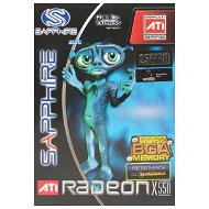 ATI (Sapphire) Radeon X550, 256 MB DDR2, VGA/DVI, PCIe x16 - Grafická karta