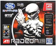 ATI (Sapphire) Radeon X800 GTO2, 256 MB DDR3, VGA/DVI, PCIe x16, Full Retail - Graphics Card