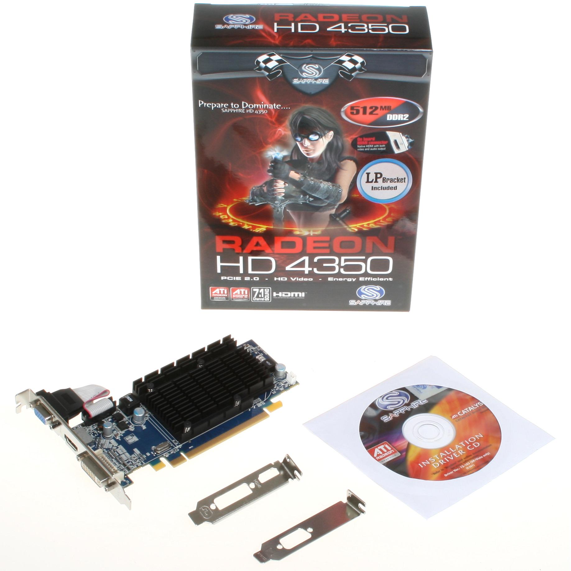 Sapphire radeon best sale hd 4350